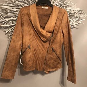 Elan faux leather jacket.